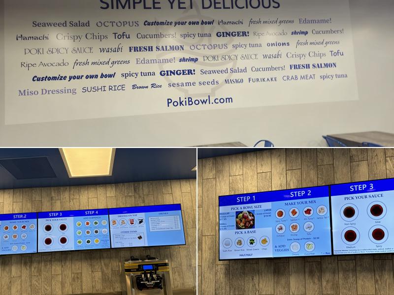Poki Bowl Menu