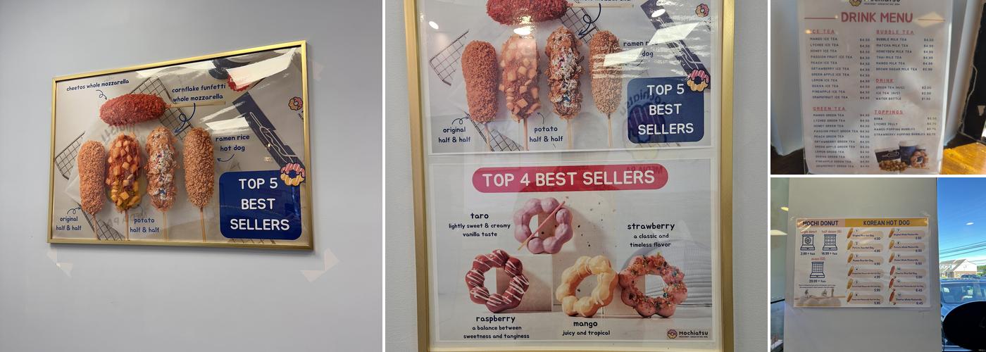 Mochiatsu Donut Media Menu