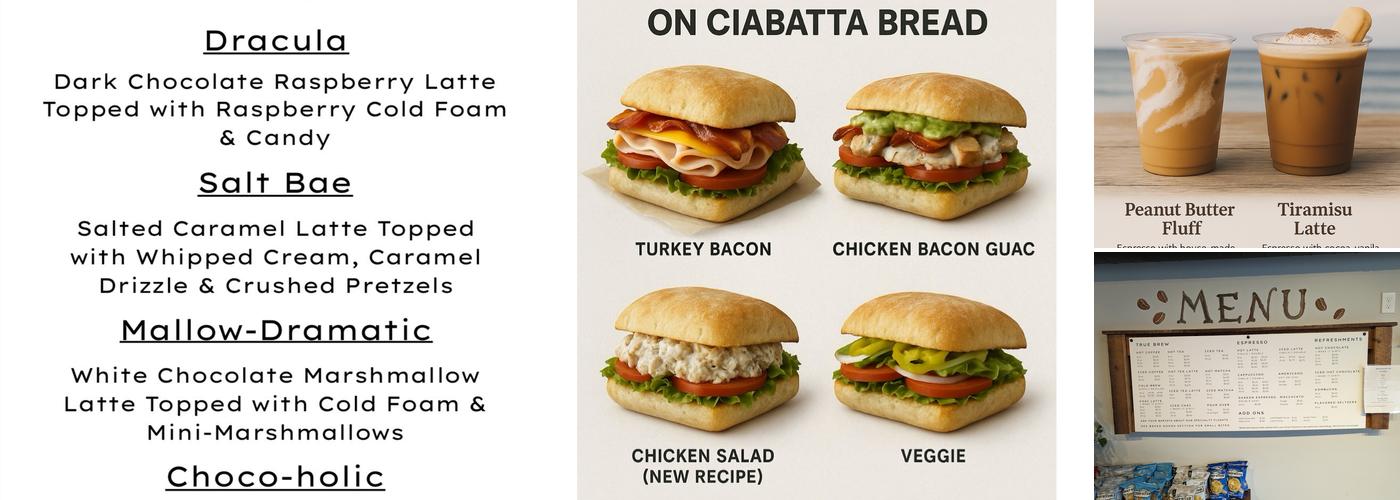 Mountainside Cafe Menu