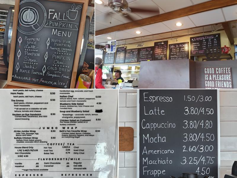 Beech Tree Cafe Menu