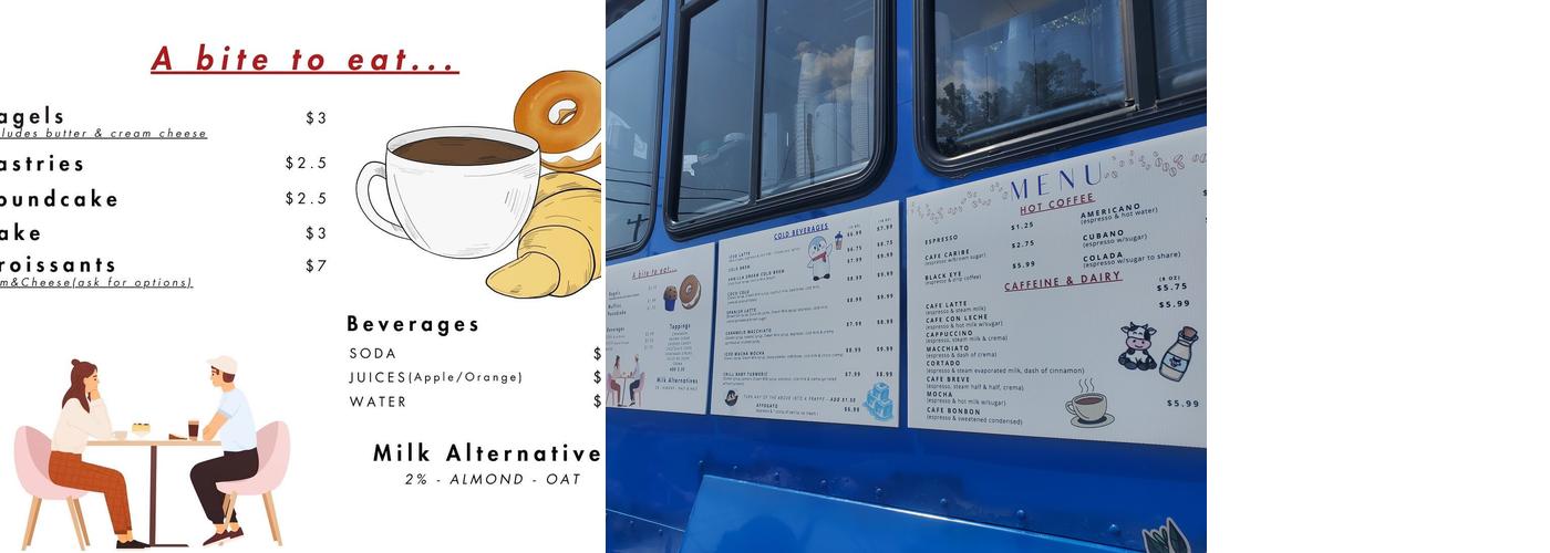 M&K’s Trolley Menu