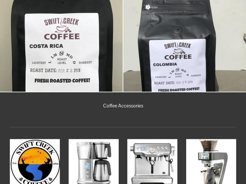 Swift Creek Coffee Co. Menu