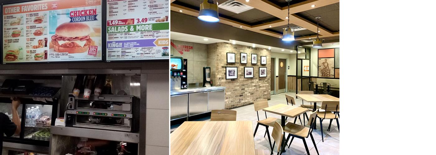 Burger King Menu