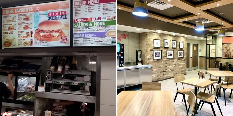 Burger King Menu