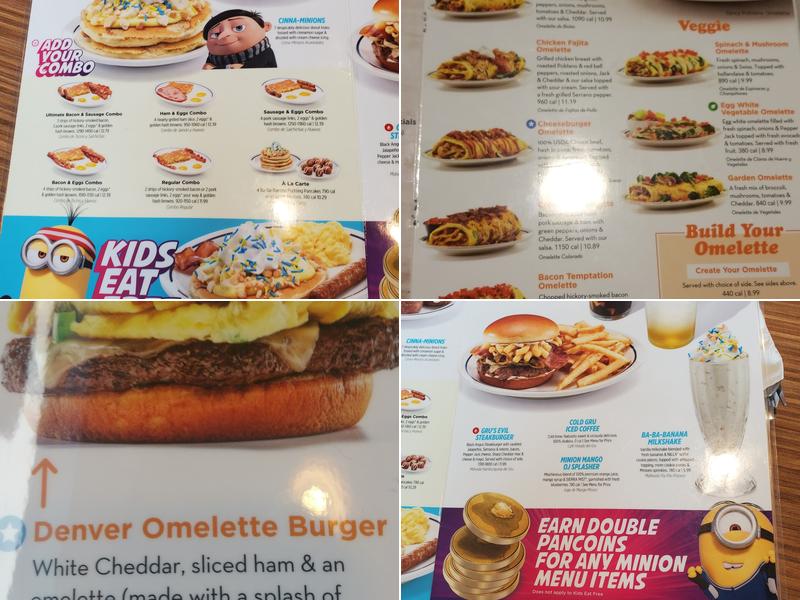 IHOP Menu
