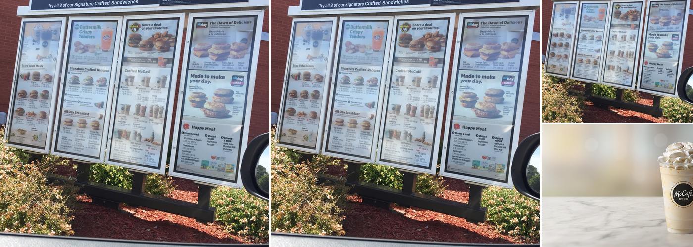 McDonald's Menu