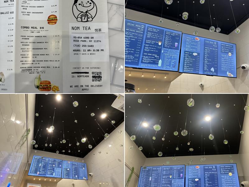 Nom Tea (Queens) Menu