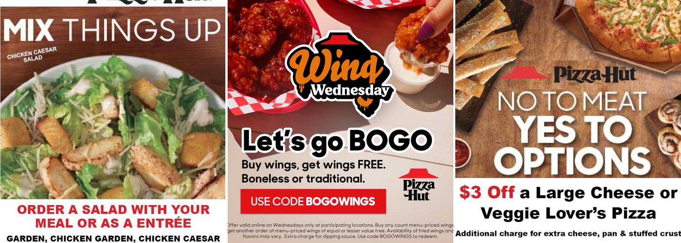 Pizza Hut Menu