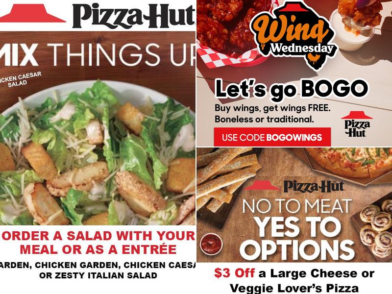 Pizza Hut Menu