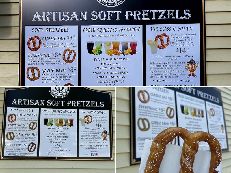 Seacoast Pretzel Company Menu