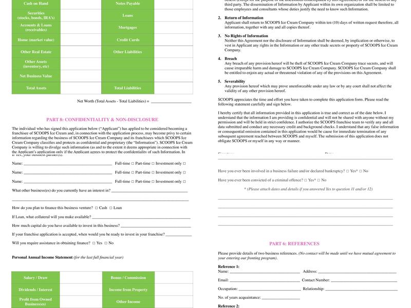 Scoops Watkinsville Menu