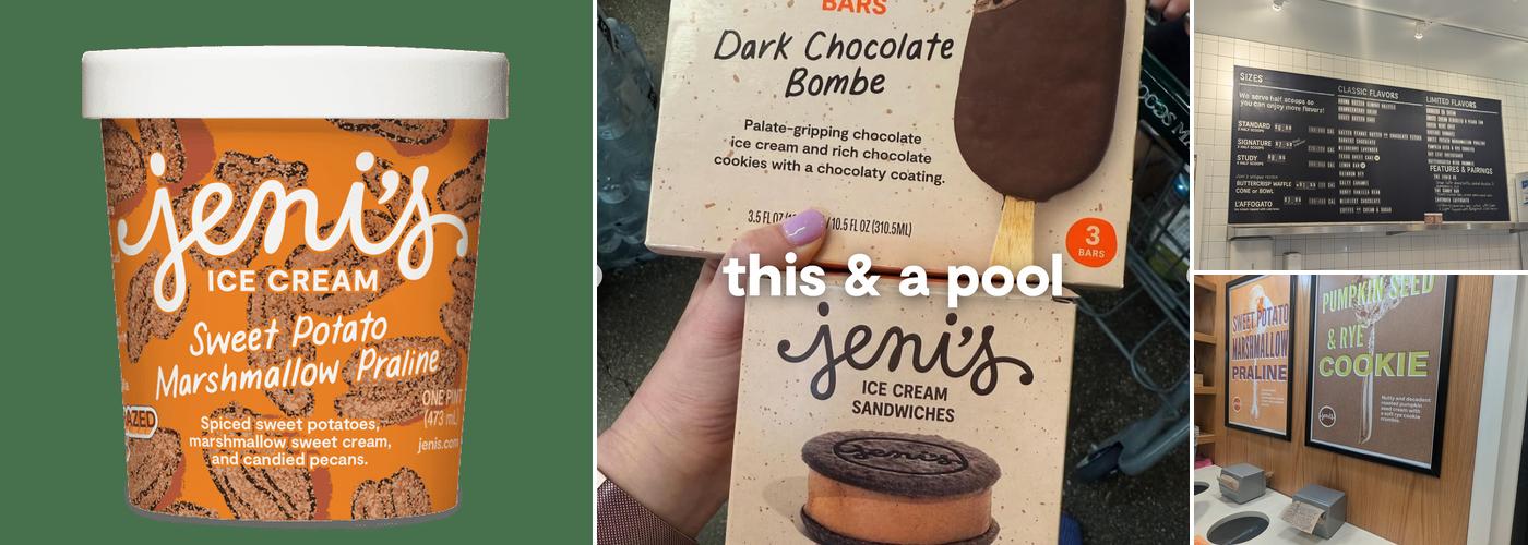 Jeni's Splendid Ice Creams Menu