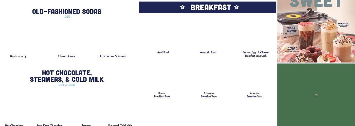 Parlor Doughnuts Menu