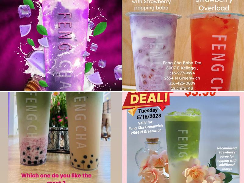 Feng Cha Boba Tea Greenwich Menu