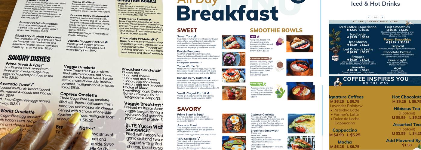 CFS Coffee Oviedo Menu