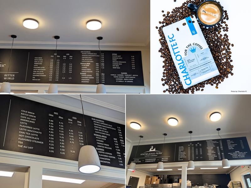 Knowledge Perk Coffee Company Menu