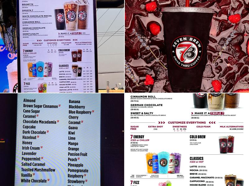 7 Brew Coffee Menu