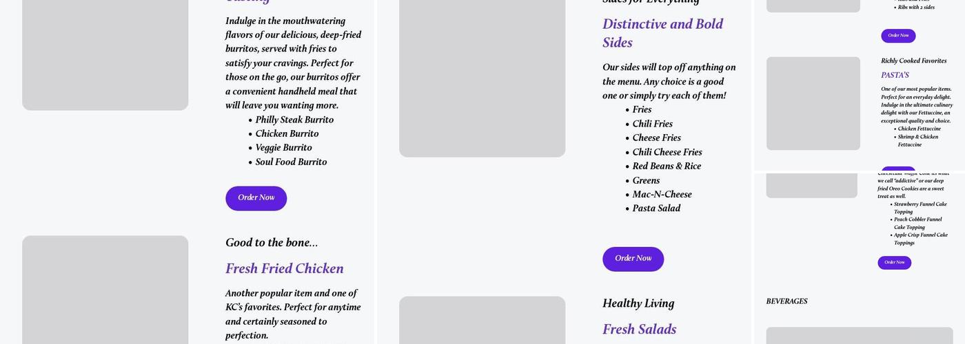 Phillies-2-Funnels Menu
