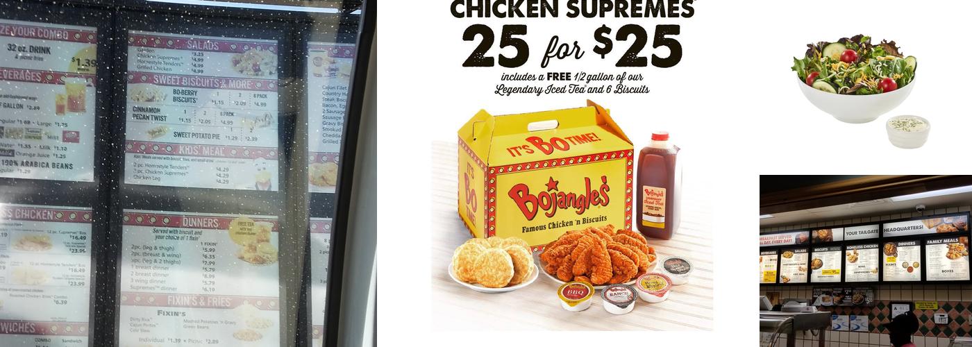 Bojangles Menu
