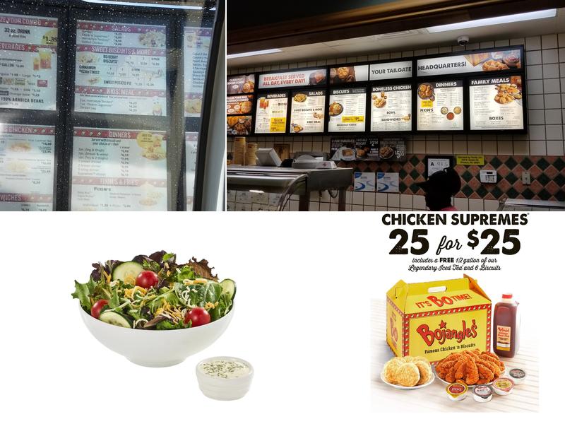 Bojangles Menu