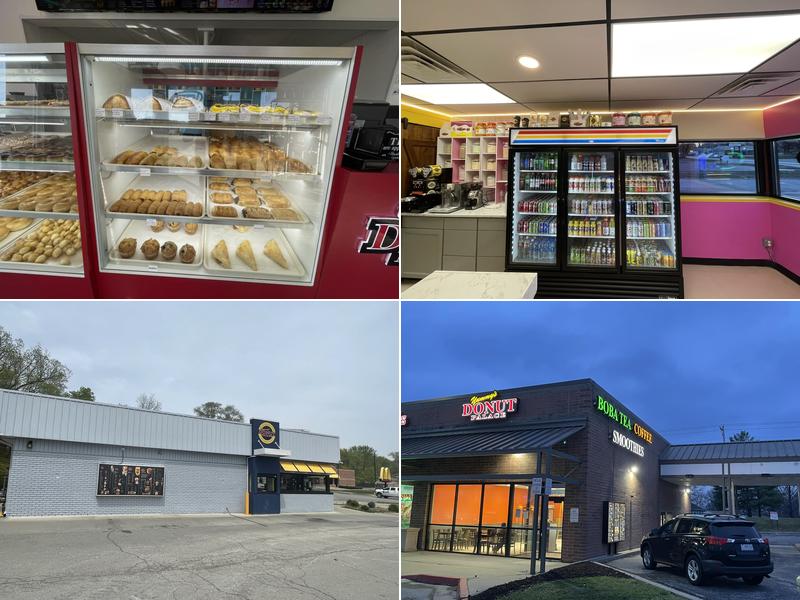 Yummy donut palace.boba.smoothies.coffee