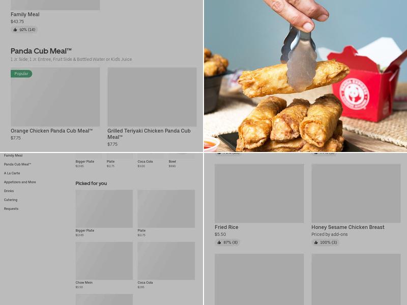 Panda Express Menu