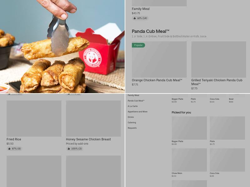 Panda Express Menu