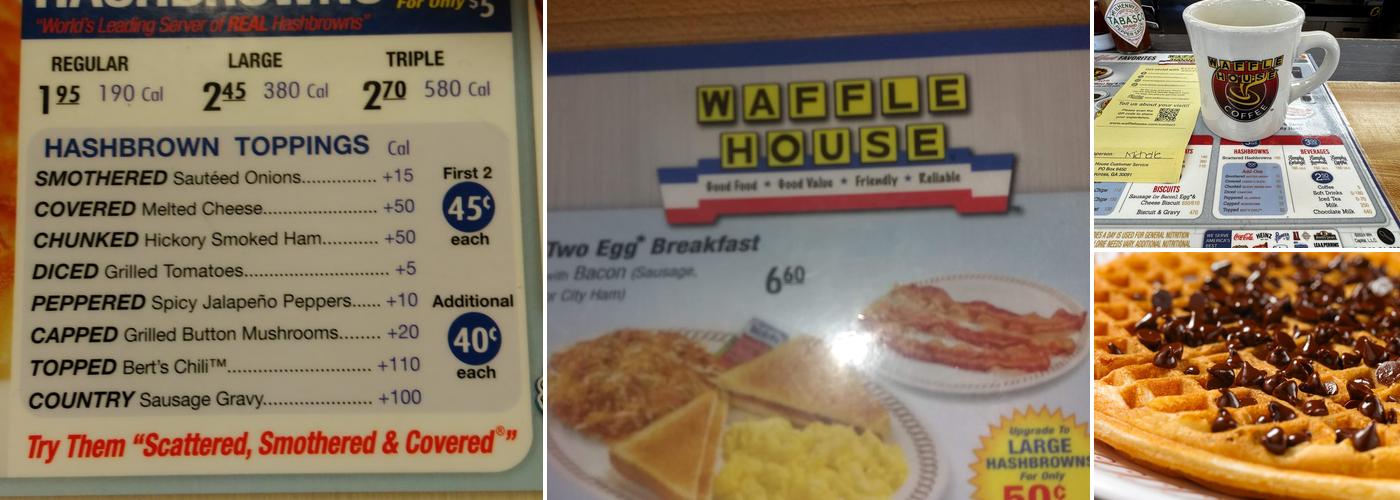 Waffle House Menu