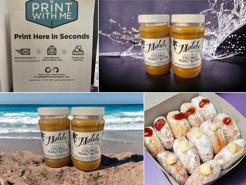 PrintWithMe Print Kiosk at Maleko Coffee and Pastries