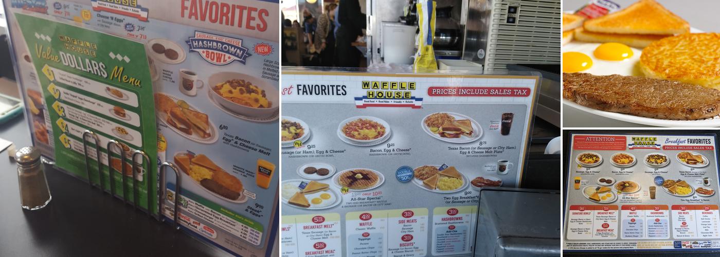 Waffle House Menu