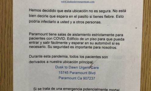 Dusk To Dawn Urgent Care