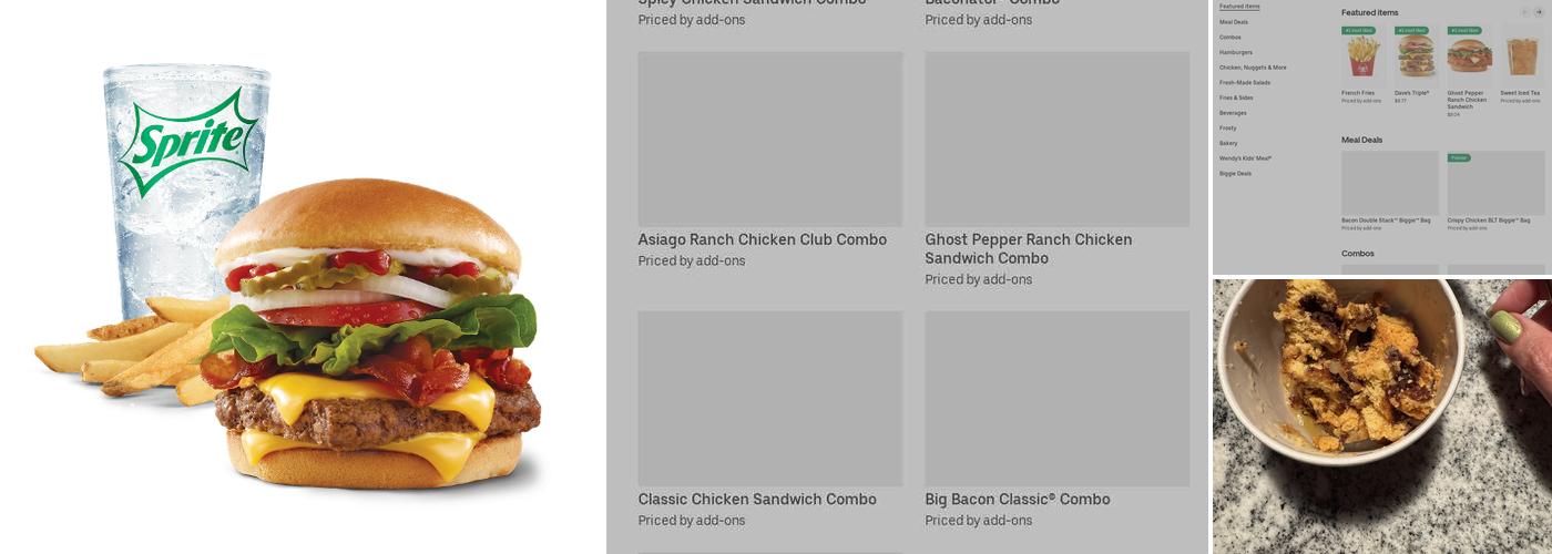 Wendy's Menu