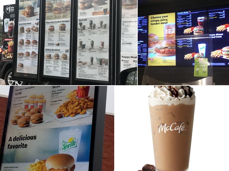McDonald's Menu