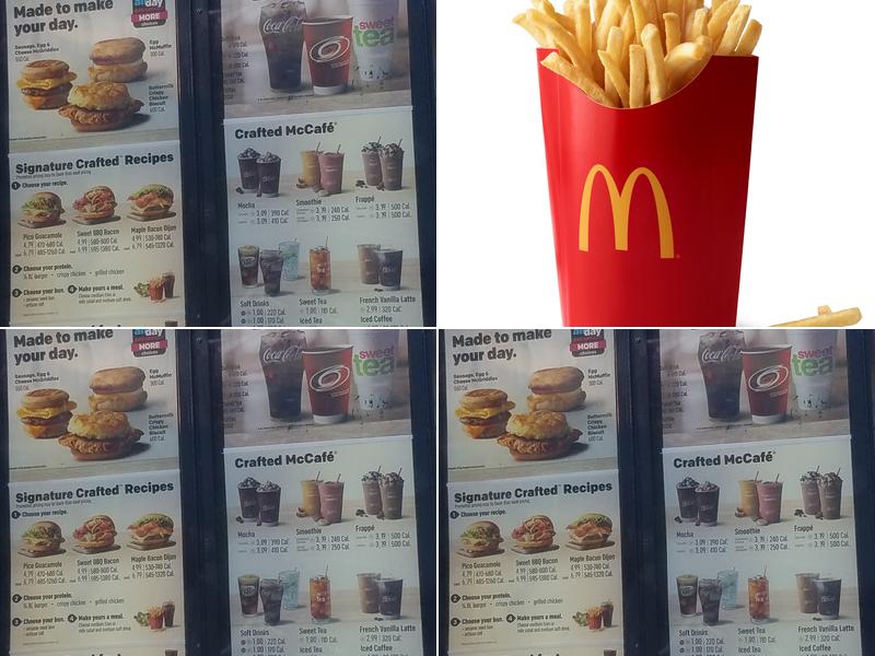 McDonald's Menu