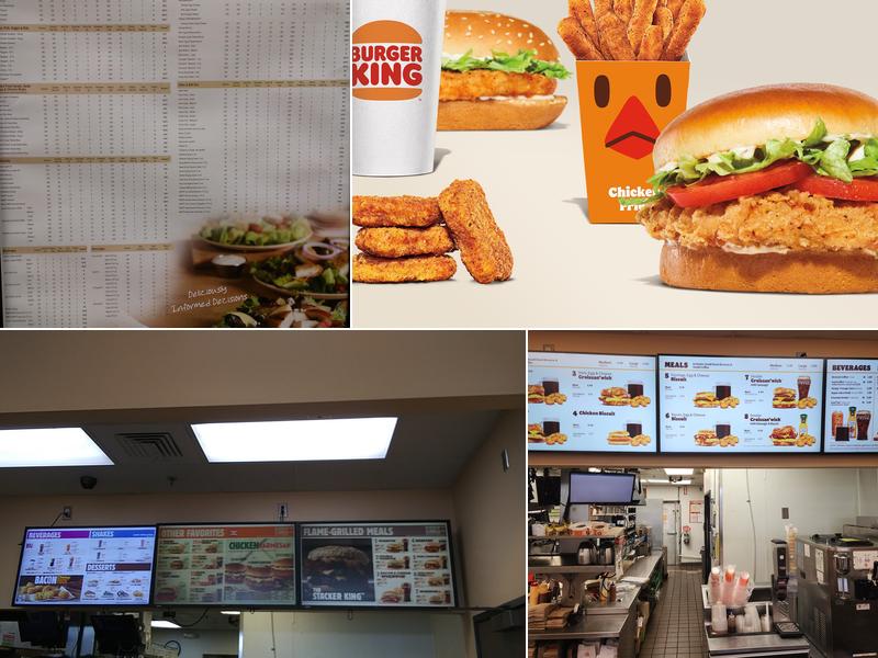 Burger King Menu