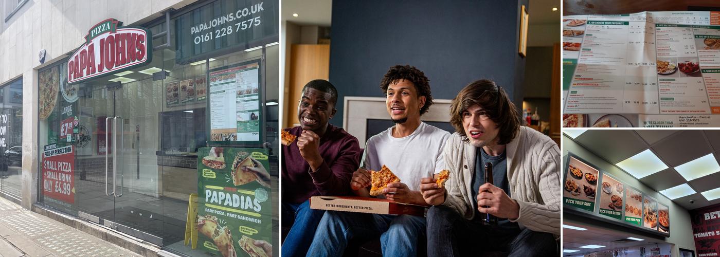 Papa Johns Pizza Menu