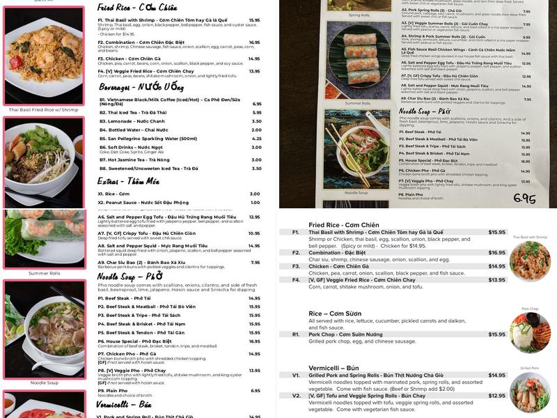 Ni's Kitchen Menu