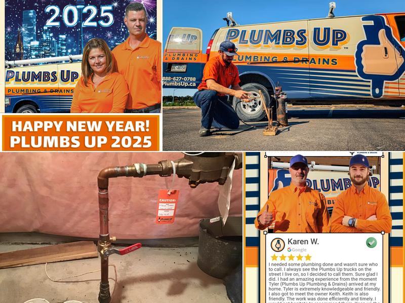 Plumbs Up Plumbing & Drains Newmarket, ON