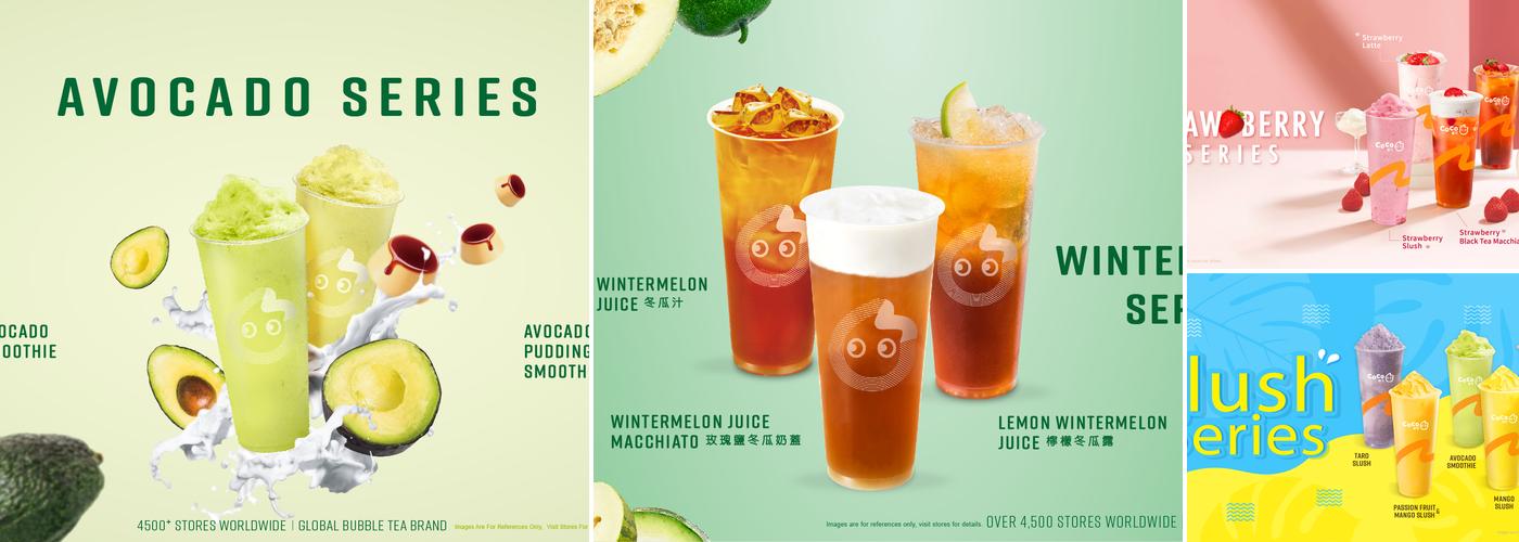 CoCo Fresh Tea & Juice - University Menu