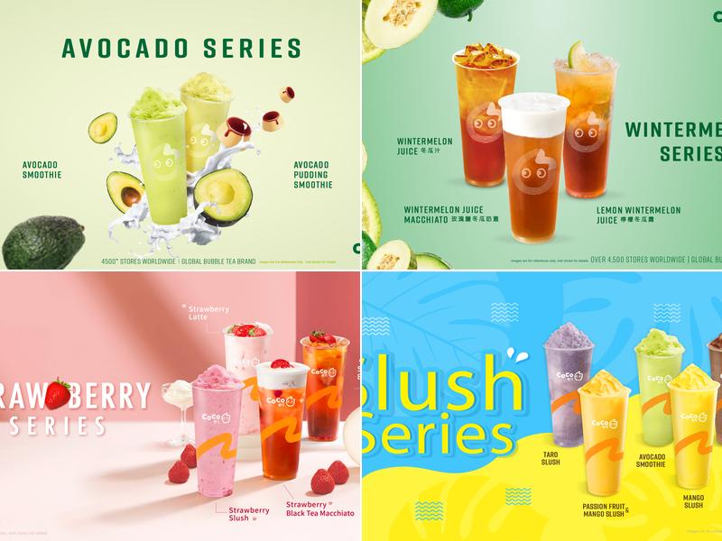 CoCo Fresh Tea & Juice - University Menu