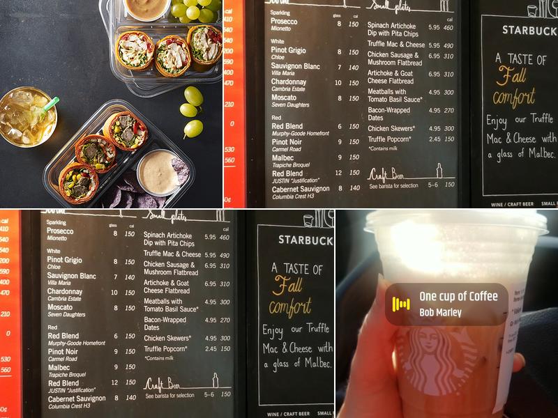 Starbucks Menu