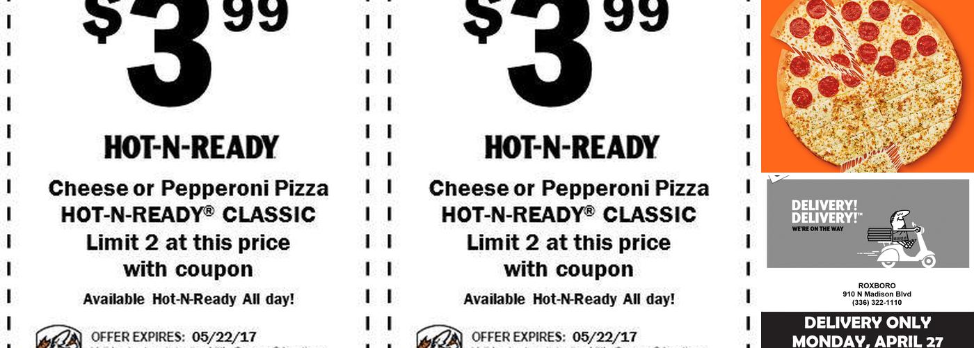 Little Caesars Pizza Menu
