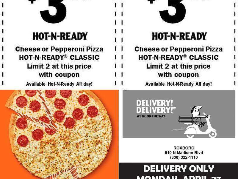 Little Caesars Pizza Menu