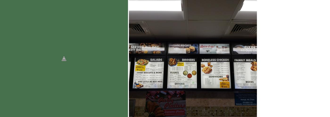 Bojangles Menu