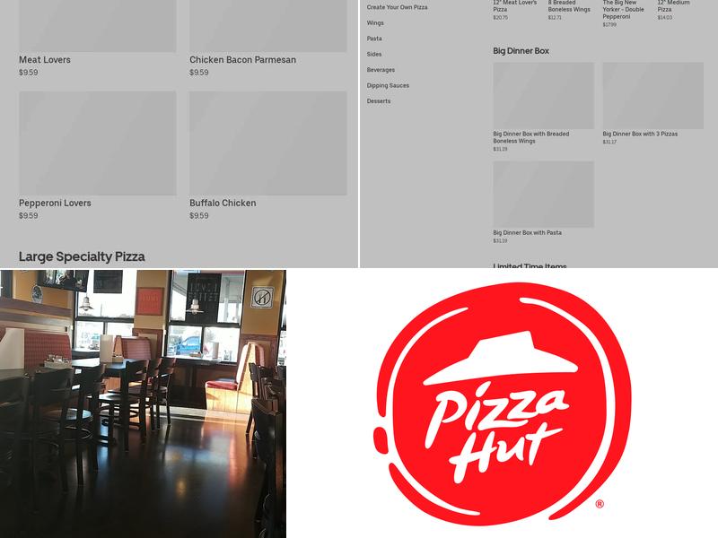 Pizza Hut Menu