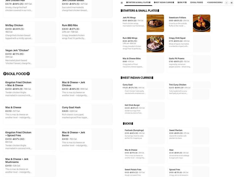 Turtle & Sweet's Bakery Menu