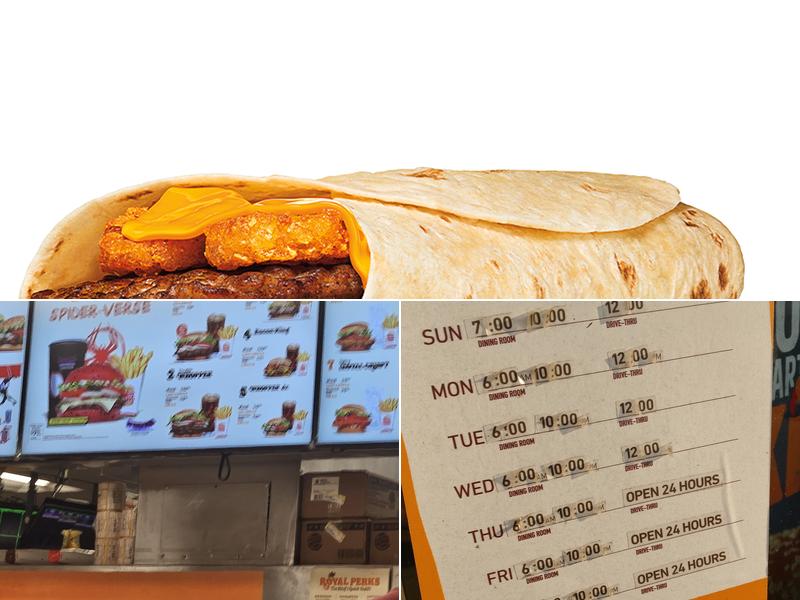 Burger King Menu