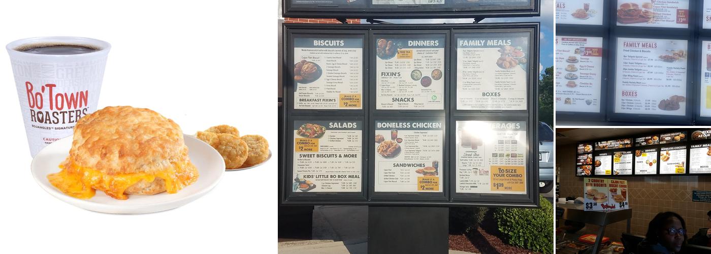 Bojangles Menu