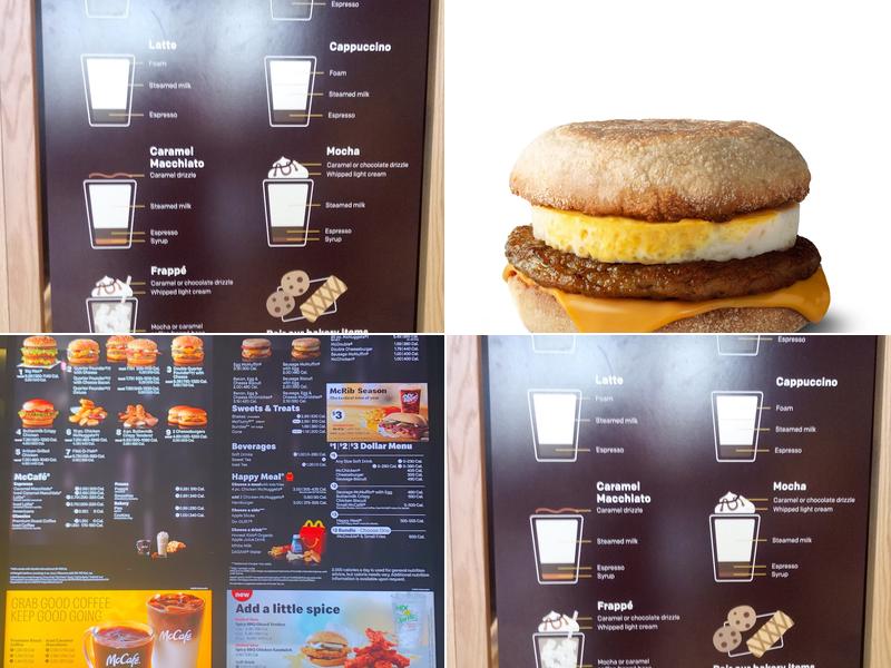 McDonald's Menu