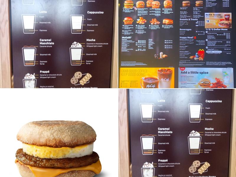 McDonald's Menu